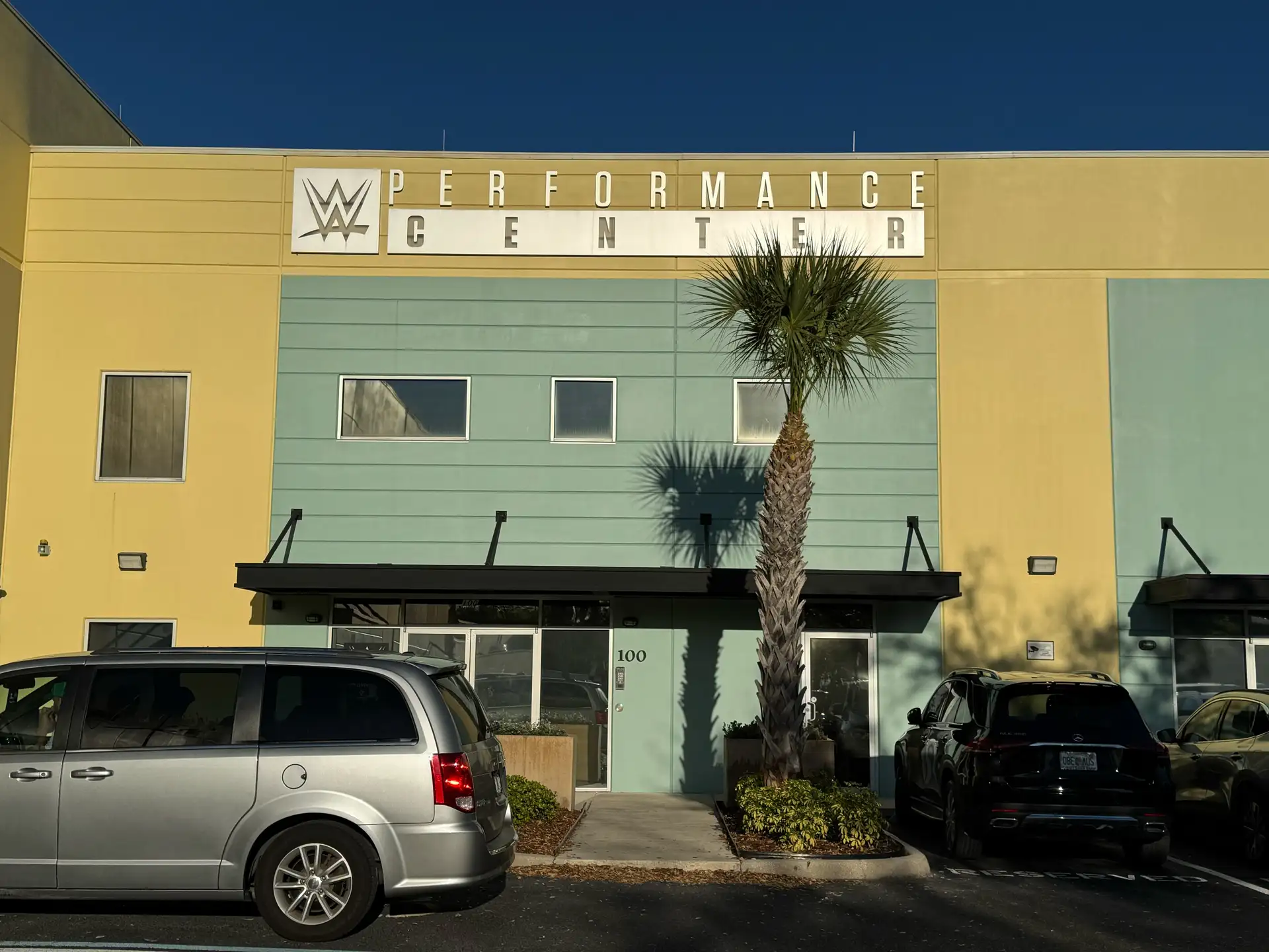 The WWE Performance Center near Azalea Park in Orlando, Florida